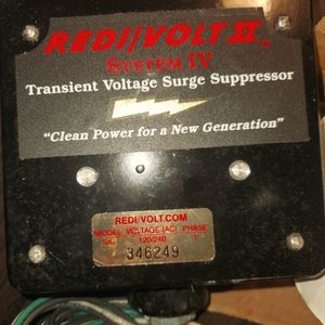 REDl VOLTAGE SURGE SUPRESSOR